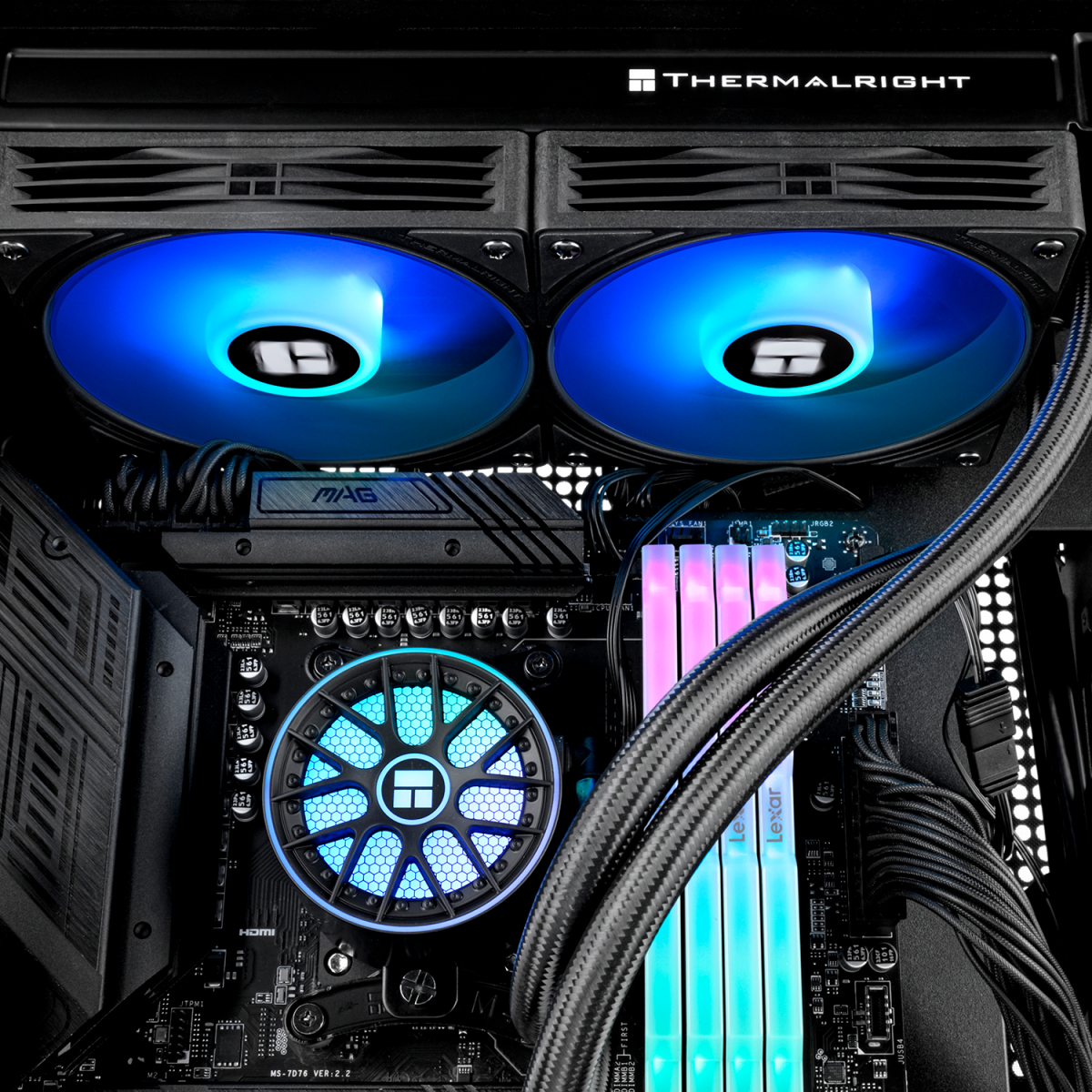 Système de refroidissement liquide Thermalright Aqua Elite 240 ARGB Black V6 - TRAE240V6AB - photo 6
