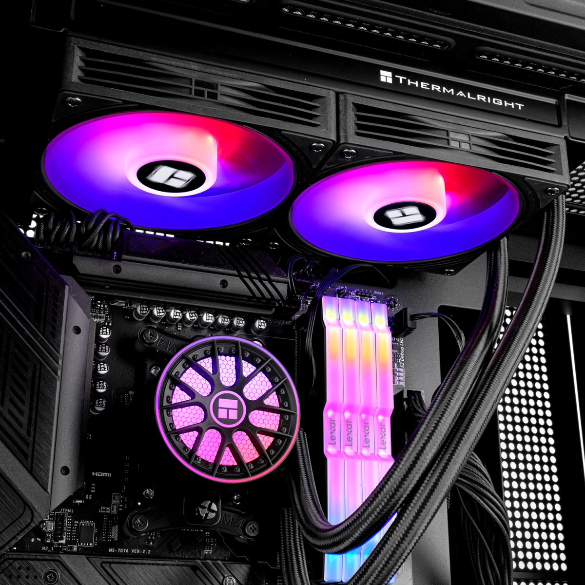 Système de refroidissement liquide Thermalright Aqua Elite 240 ARGB Black V6 - TRAE240V6AB - photo 8
