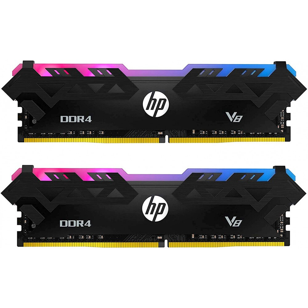 Operatīvā atmiņa 16Gb DDR4 3200MHz HP V8 RGB (8MG02AA) (2x8Gb KIT)