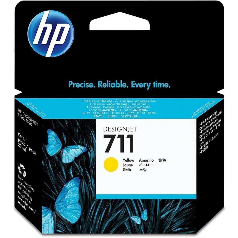 cartouche HP CZ132A (№711) Yellow