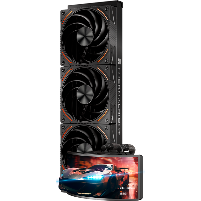 Système de refroidissement liquide Thermalright Rainbow Vision 360 Turbo ARGB Black - R-VISION-360-TRB-BL-ARGB