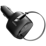 Chargeur de voiture pour ordinateur Belkin Retractable Car Charger 75W (CCC001hqBK)