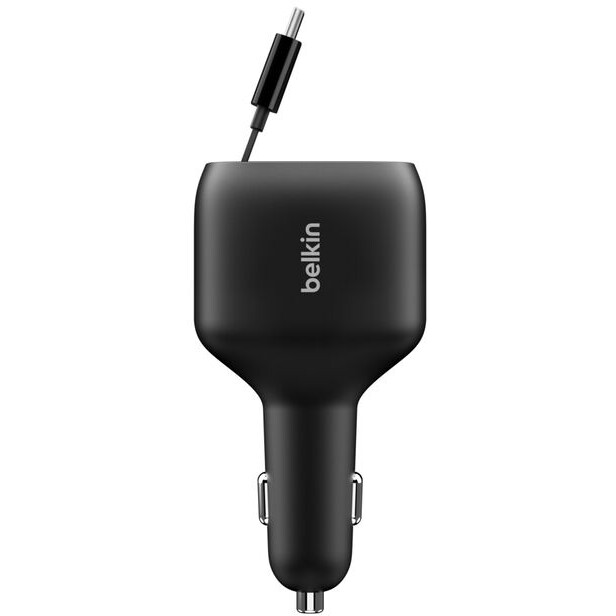 Chargeur de voiture pour ordinateur Belkin Retractable Car Charger 75W - CCC001hqBK - photo 3