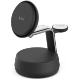 Chargeur sans fil Belkin 3-in-1 Magnetic Charging Dock with Qi2 25W (WIZ040kqCH)