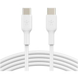 Chargeur secteur pour réseau Belkin Compact USB-C Wall Charger 45W + USB-C Cable White (WCA013kq1MWH-B6)