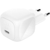 Chargeur secteur pour réseau Belkin Compact USB-C Wall Charger 45W + USB-C Cable White (WCA013kq1MWH-B6)