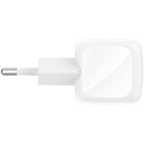 Chargeur secteur pour réseau Belkin Compact USB-C Wall Charger 45W + USB-C Cable White (WCA013kq1MWH-B6)