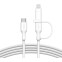 Câble USB Type-C - USB Type-C/Lightning, 1.5m, Belkin CAC003hq1.5MWH