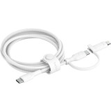 Câble USB Type-C - USB Type-C/Lightning, 1.5m, Belkin CAC003hq1.5MWH