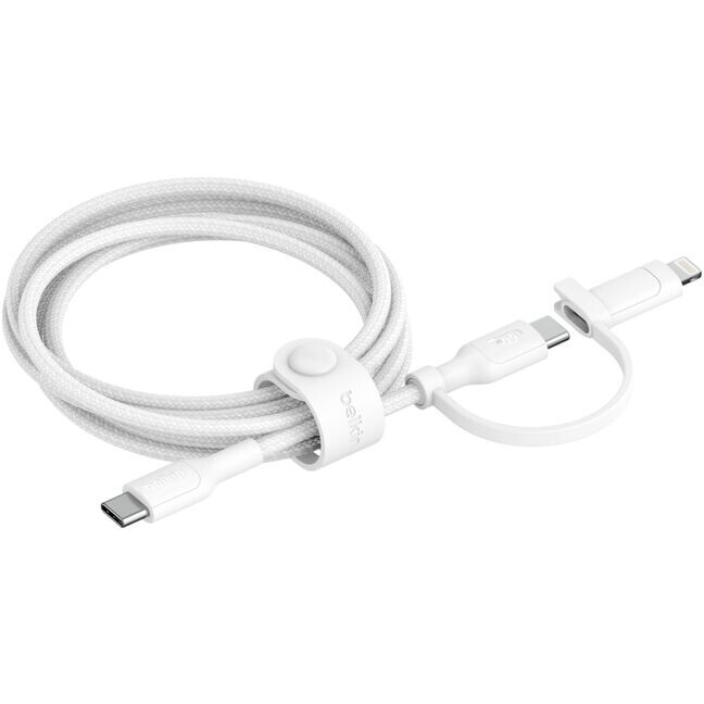 Câble USB Type-C - USB Type-C/Lightning, 1.5m, Belkin CAC003hq1.5MWH - photo 3