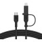 Câble USB Type-C - USB Type-C/Lightning, 1.5m, Belkin CAC003hq1.5MBK