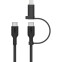 Câble USB Type-C - USB Type-C/Lightning, 1.5m, Belkin CAC003hq1.5MBK - photo 2