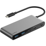 station daccueil Belkin 7-Port USB-C Hub with Dual USB-C Ports Space Gray (AVC023hqSGY)
