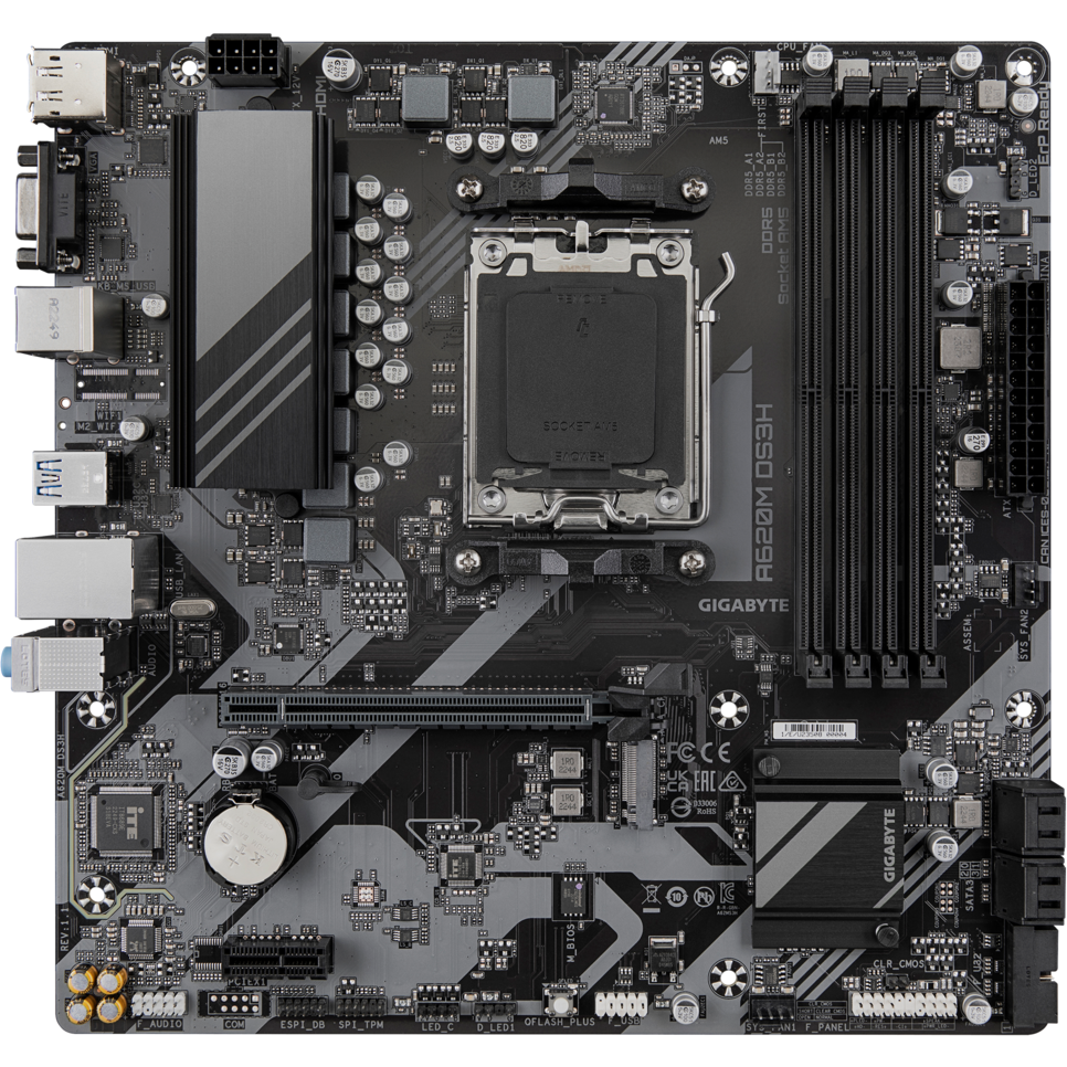 Carte mère Gigabyte A620M DS3H (rev. 1.1)