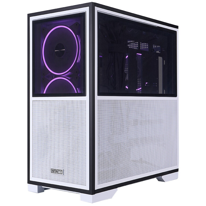 Boîtier 1STPLAYER IF8 ARGB White - IF8-WH-4FO7-14-W - photo 6