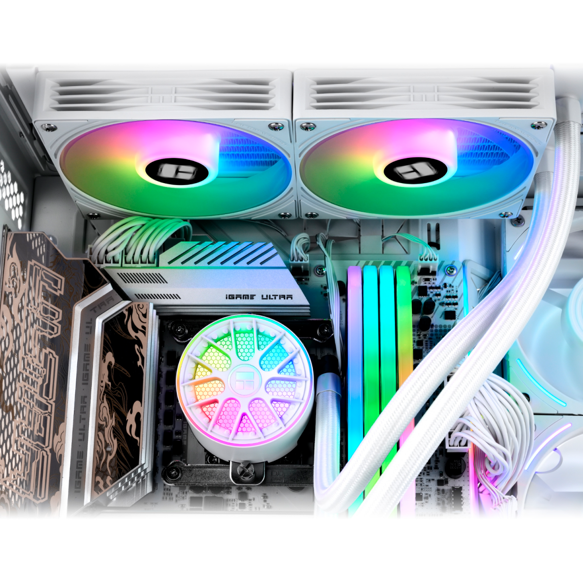 Système de refroidissement liquide Thermalright Aqua Elite 240 ARGB White V6 - TRAE240V6AW - photo 6