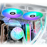 Système de refroidissement liquide Thermalright Aqua Elite 240 ARGB White V6 (TRAE240V6AW)