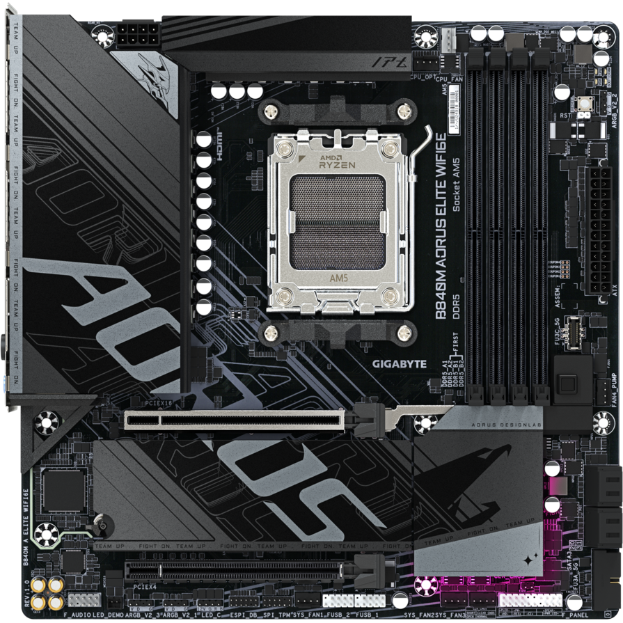 Carte mère Gigabyte B840M AORUS ELITE WIFI6E