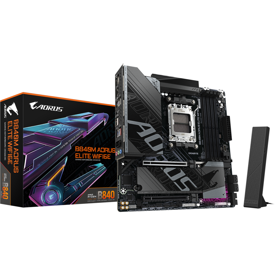 Carte mère Gigabyte B840M AORUS ELITE WIFI6E - photo 6