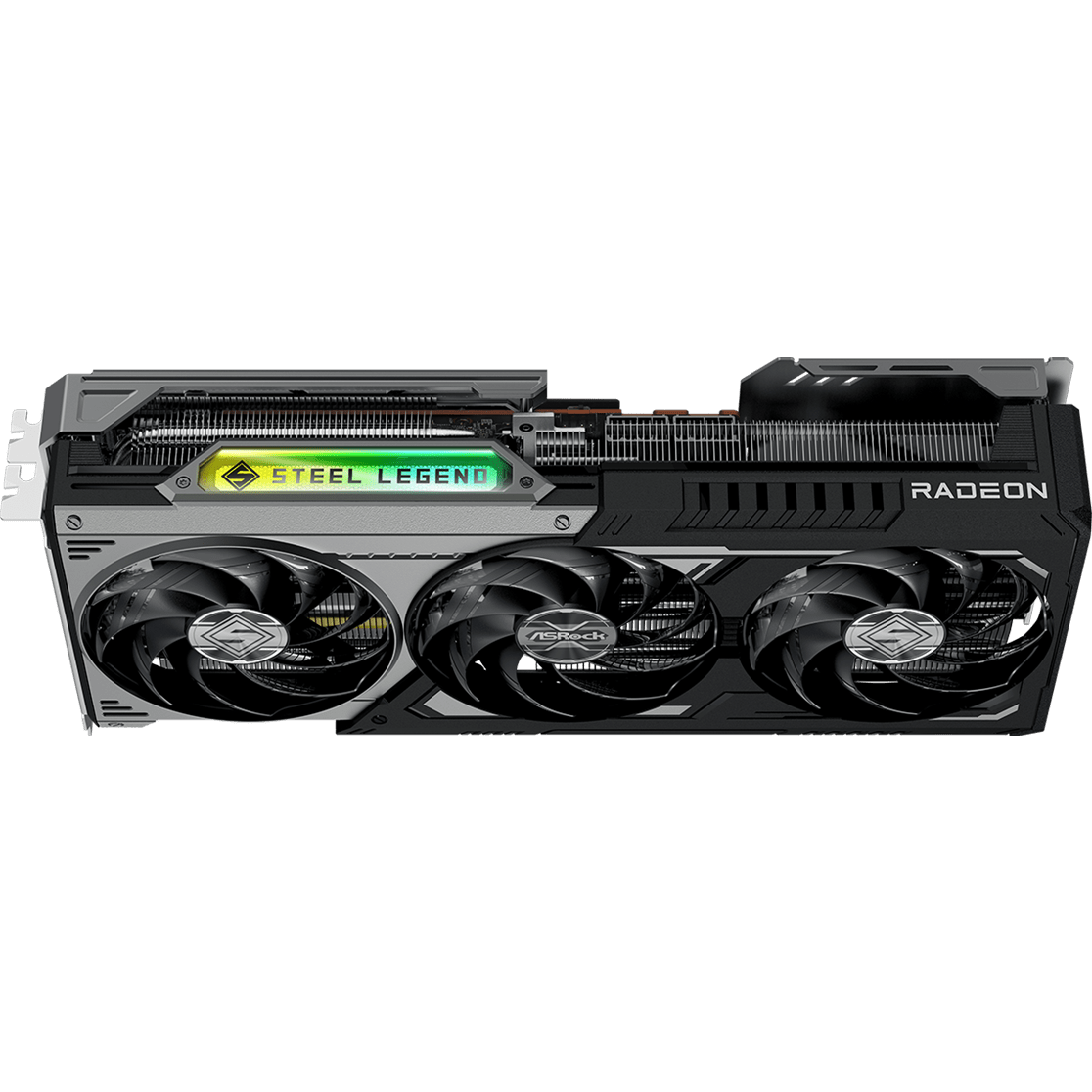 Carte graphique AMD Radeon RX 9070 XT ASRock Steel Legend Dark 16GB (RX9070XT SLD 16G) - photo 4