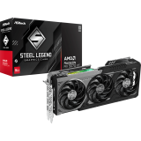 Carte graphique AMD Radeon RX 9070 XT ASRock Steel Legend Dark 16GB (RX9070XT SLD 16G)