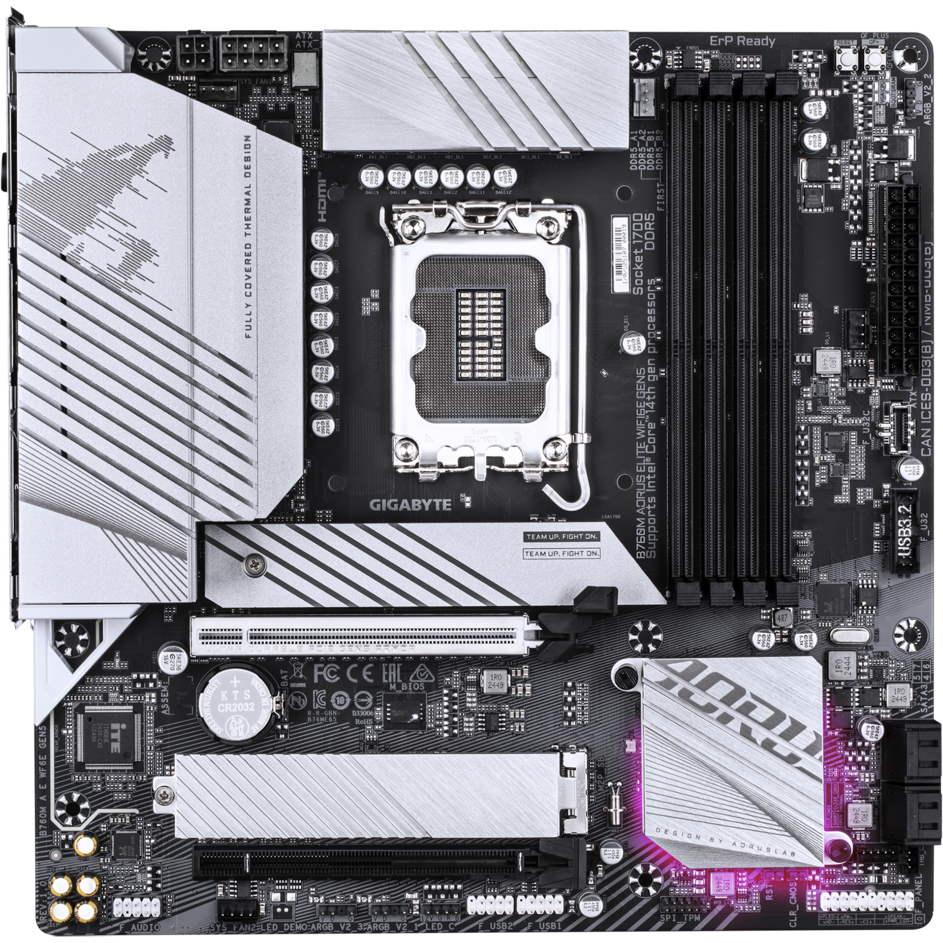 Carte mère Gigabyte B760M AORUS ELITE WIFI6E GEN5
