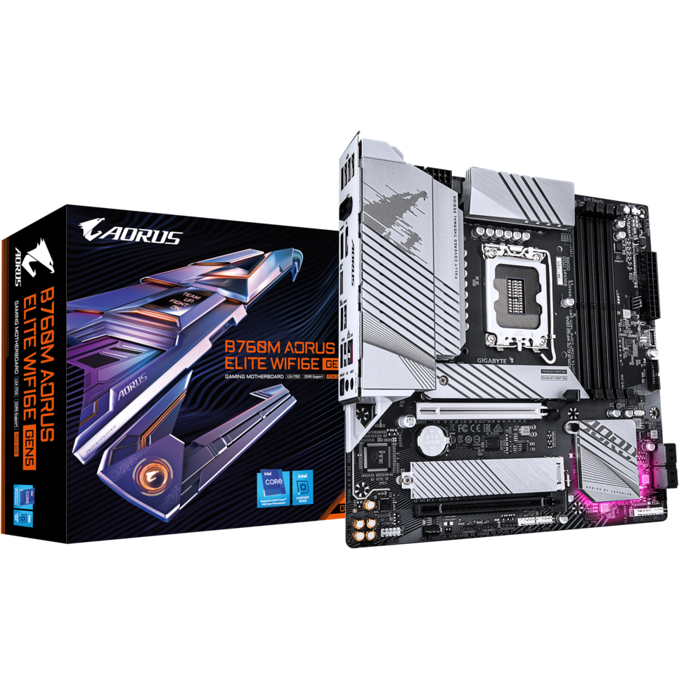 Carte mère Gigabyte B760M AORUS ELITE WIFI6E GEN5 - photo 4