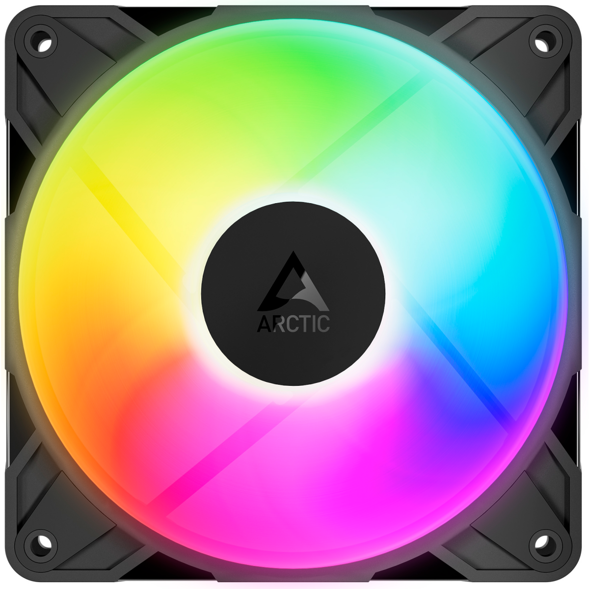 ventilateur pour boîtier Arctic P12 Pro Reverse A-RGB Black - ACFAN00322A - photo 2