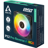 ventilateur pour boîtier Arctic P12 Pro Reverse A-RGB Black (ACFAN00322A)