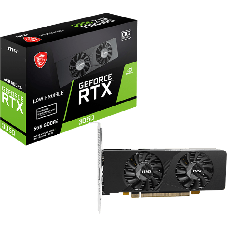 carte graphique NVIDIA GeForce RTX 3050 MSI OC 6GB (RTX 3050 LP E 6G OC) - photo 6