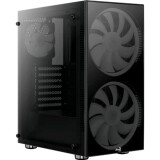 Datoru korpuss AeroCool Python-G-BK-v1 Black (EN58689)