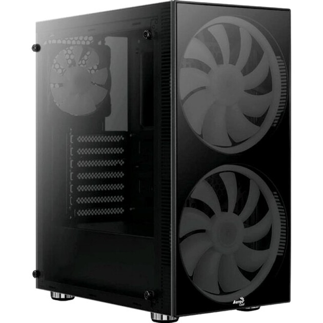 Datoru korpuss AeroCool Python-G-BK-v1 Black - EN58689 - foto 4