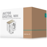 Ventilateur de refroidissement DeepCool AK700 DIGITAL WH (R-AK700-WHNDMN-GJD)