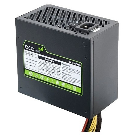 Barošanas bloks CHIEFTEC Eco 700w (GPE-700S) - foto 3