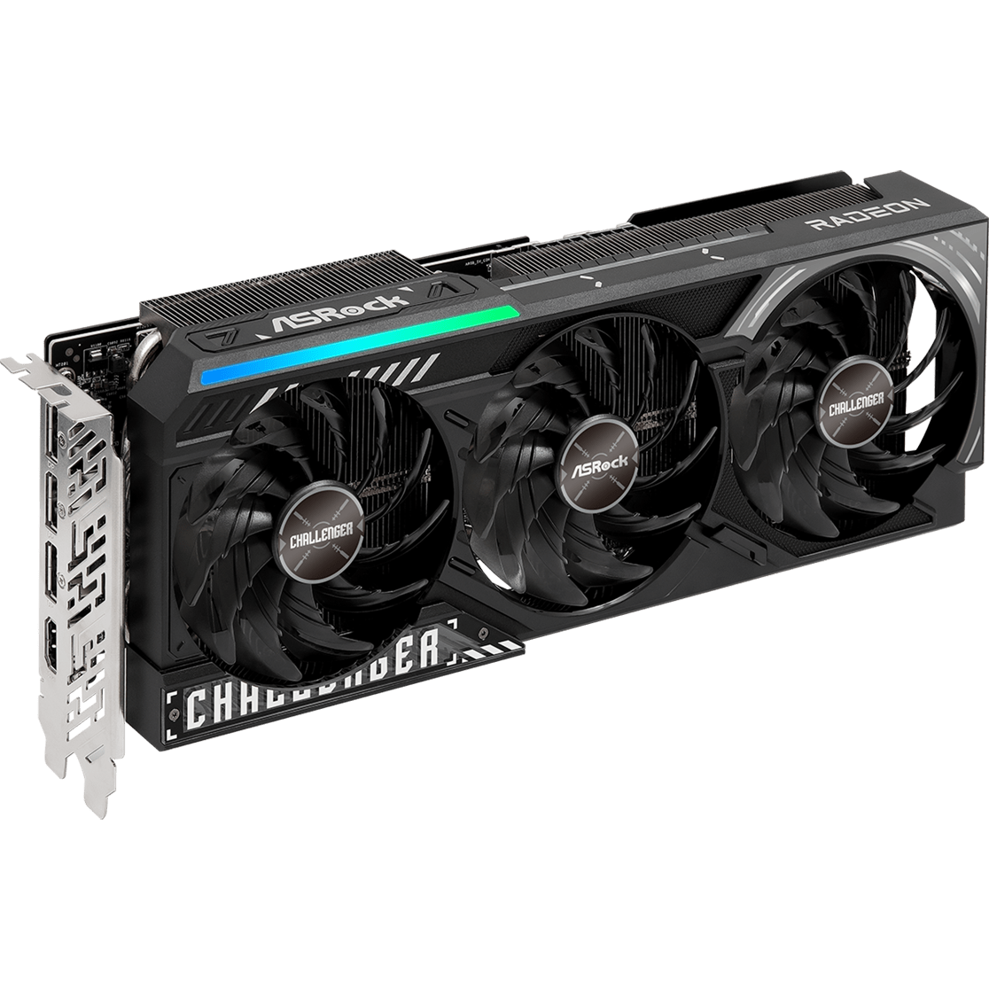 carte graphique AMD Radeon RX 9070 XT ASRock Challenger 16GB (RX9070XT CL 16G)