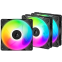 Ventilateur pour boîtier Arctic P14 Pro Reverse A-RGB Black (3 pcs) - ACFAN00327A