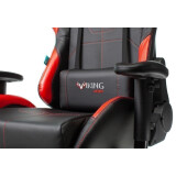 Spēļu krēsls Bureaucrat Viking 5 AERO Red (VIKING 5 AERO RED)