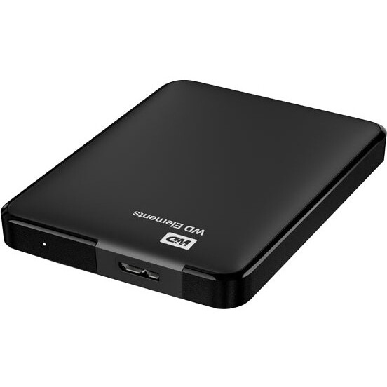 Disque dur externe 1TB WD Elements Portable (WDBUZG0010BBK) - WDBUZG0010BBK-WESN - photo 2