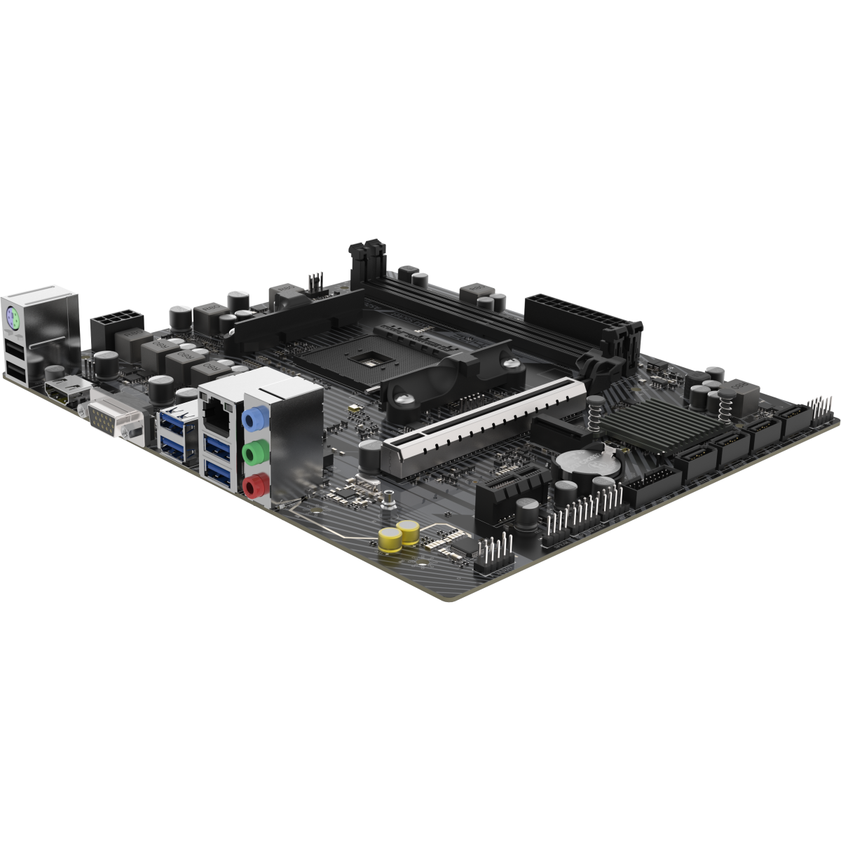 Carte mère Sapphire A520M-E - 52119-04-40G - photo 5