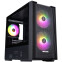 Boîtier 1STPLAYER AU6 ARGB Black - AU6-BK-2FA7-14-2FA7R-1FA7