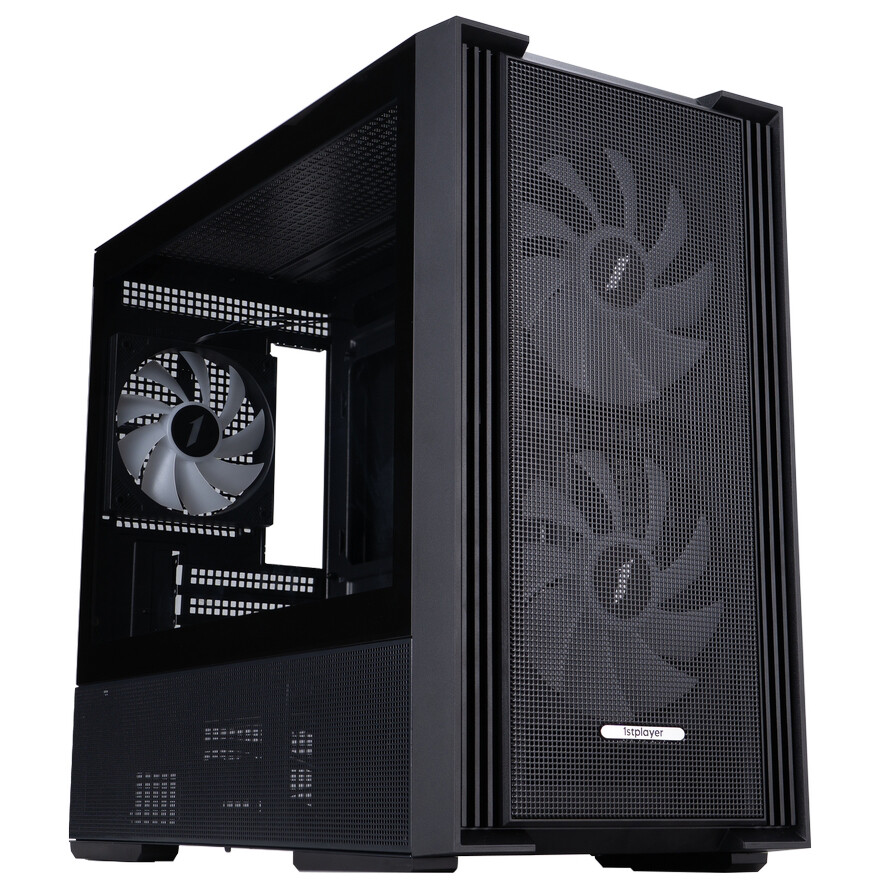 Boîtier 1STPLAYER AU6 ARGB Black - AU6-BK-2FA7-14-2FA7R-1FA7 - photo 2