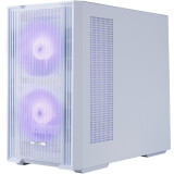 Boîtier 1STPLAYER AU6 ARGB White (AU6-WH-2FA7-14-W-2FA7R-W-1FA7-W)