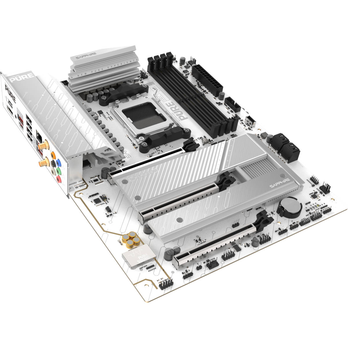 Carte mère Sapphire PURE B850A WIFI 7 - 52123-11-40G - photo 4
