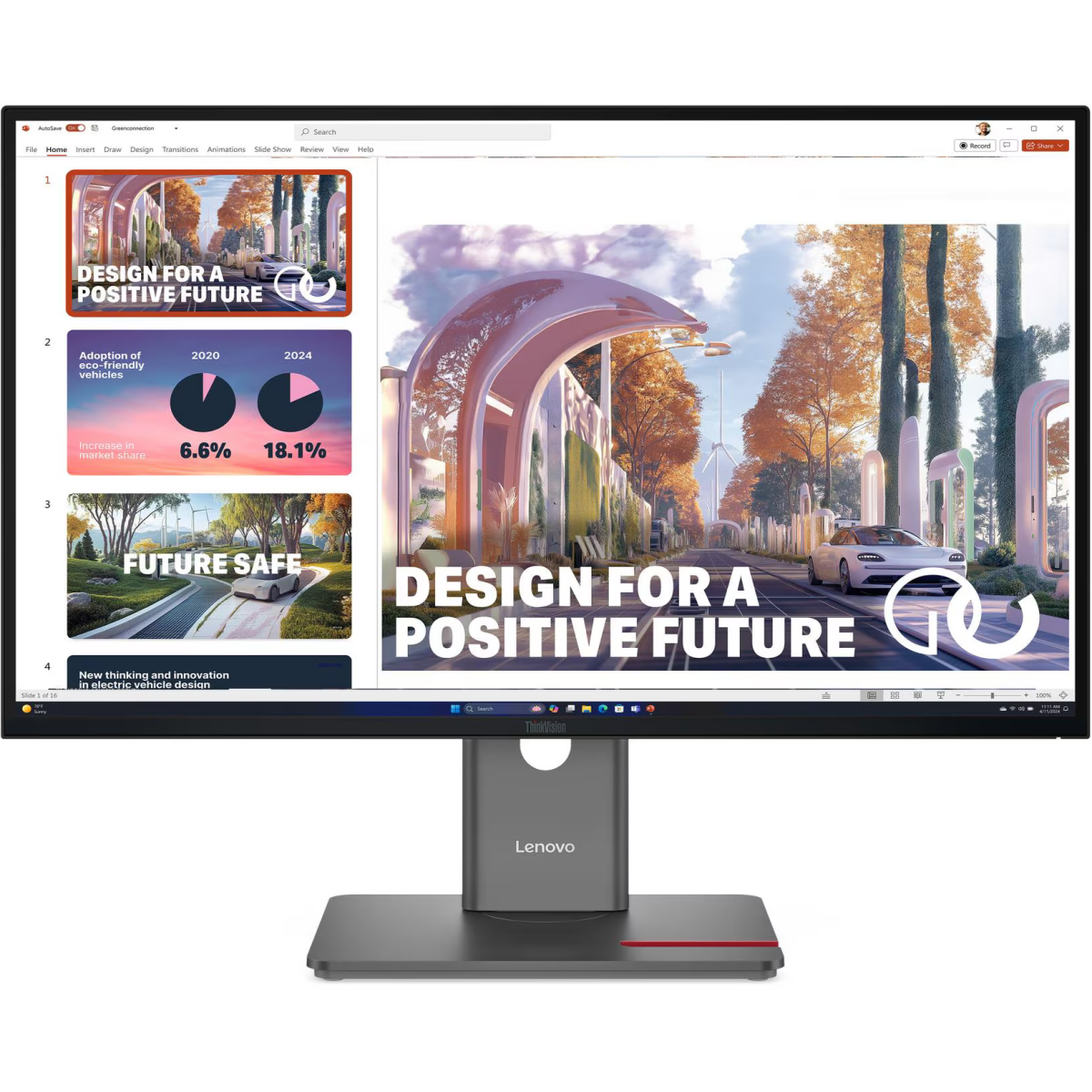 Écran Lenovo 27" ThinkVision P27QD-40 (64B3GAT2EU)