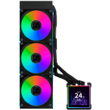 Système de refroidissement liquide Lian Li HydroShift II LCD-S 360CL Black (G89.GHS2LCDS36CB.R0)