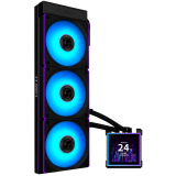 Système de refroidissement liquide Lian Li HydroShift II LCD-S 360CL Black (G89.GHS2LCDS36CB.R0)