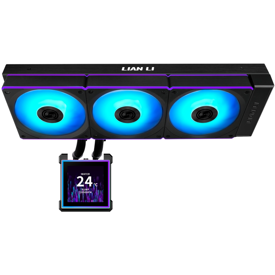 Système de refroidissement liquide Lian Li HydroShift II LCD-S 360CL Black - G89.GHS2LCDS36CB.R0 - photo 3