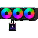 Système de refroidissement liquide Lian Li HydroShift II LCD-S 360CL Black (G89.GHS2LCDS36CB.R0)