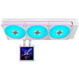 Système de refroidissement liquide Lian Li HydroShift II LCD-S 360CL White (G89.GHS2LCDS36CW.R0)