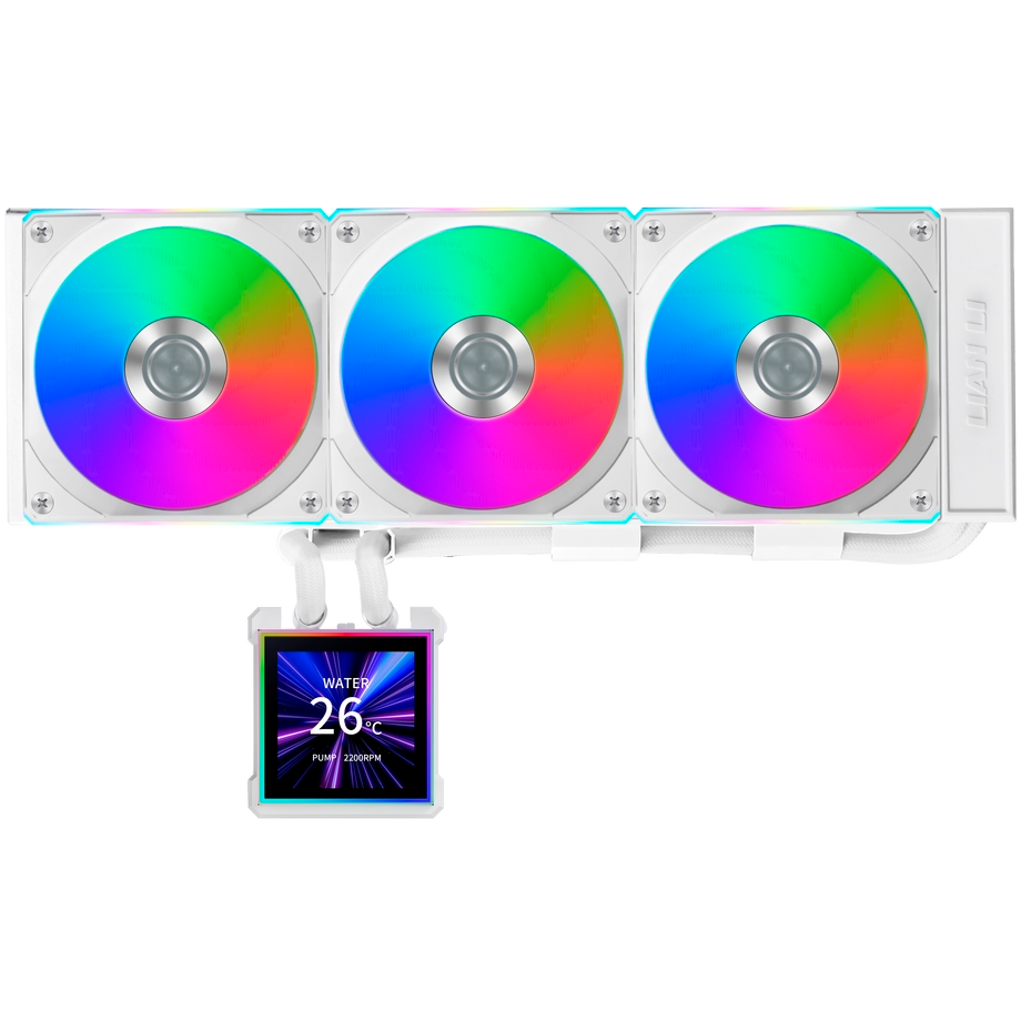 Système de refroidissement liquide Lian Li HydroShift II LCD-S 360CL White - G89.GHS2LCDS36CW.R0 - photo 4